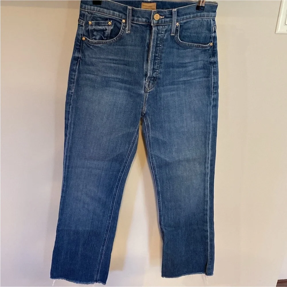MOTHER The Tripper Ankle Fray Sz 28 - Picture 7 of 16